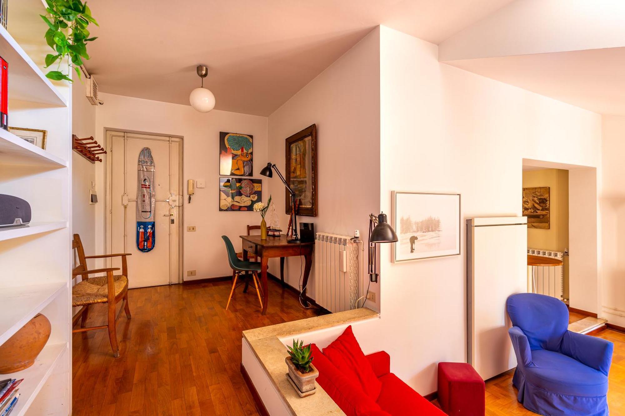 Iflat Peaceful With Terrace Next To Vatican Apartment Rom